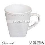 Fine Quality Square Ceramic Mug thumbnail-2