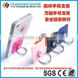 Fashion Square Plastic Foldable Red Mobile Phone Holder thumbnail-1