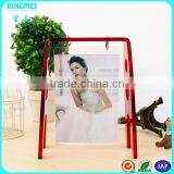KM-VP94 Creative Design Scrolling Acrylic Swing Shape Photo Moving Picture Frame thumbnail-2