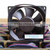 New Original 8025 8 cm Computer Chassis Power Supply 12 v Fan Super Mute Internet Cafes Supplements thumbnail-2