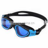 2015 New Panoramic Silicone Adult Swimming Goggles With Blue Mirrored Lens (MM-7203) thumbnail-3