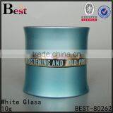 10g 20g 30g 50g Metal Cosmetic Aluminum Jar Custom Black Green Purple Silver Red Color Glass Cream Jar thumbnail-5