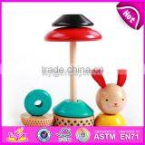 Best Wholesale Toys Suppliers Wooden Baby Stacking Blocks for Sale W13D148 thumbnail-5