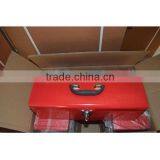 Red Color Two Layers Iron Truck Toolbox Tool Box Tool Cabinet