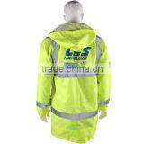 High Visibility Blue Safety Security Reflective Strip Jacket thumbnail-2