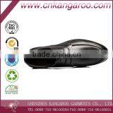 Black Cowhide Leather Officer Business Men Shoes thumbnail-2