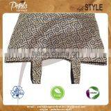 Luxary Handle Jute Tote Bag From India thumbnail-4