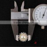 20mm Factory Wholesale Alloy Pearl Buckle for Flower thumbnail-4