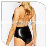 Beach Metallic Plunge 2014 Sexy Summer Swim Suit thumbnail-4