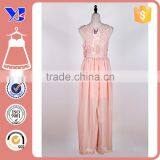 Cotton Chemical Lace Face With Chiffon Dark Lining Maxi Patchwork Dresses thumbnail-4
