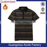 Wholesale the Men's Latest Design Striped Short Sleeve Bulk Polo Shirts thumbnail-1