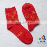2015 Design Unisex Cotton Chian New Year Lucky Red Socks thumbnail-1