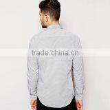 100% Cotton Business Mens Shirts With New Stylish OEM Long Sleeve Shirts for Men thumbnail-2