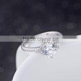 Hotsale Inspiratioanl Jewelry Classical Wedding Bands S925 Silver CZ Rings thumbnail-3