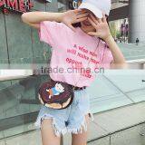 Dubai Fashion Women Bag Lady Wholesale Cheap Handbags Chain Round Design Beauty Small Bag thumbnail-4