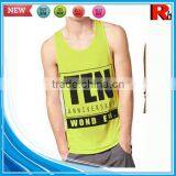 China Cheap Sports Bodybuilding Screen Printed Wholesale Tanktop Gym Men thumbnail-4