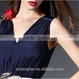 Flower Girl Dress Sewing Patterns Custom Garment Formal Dress For Women With Long Silk Skirt thumbnail-2