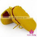 Fancy Coffee Baby Girls Designer Moccasin Baby Shoes Infants Walker Shoes thumbnail-4