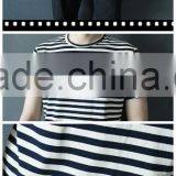 Custom Men Yarn Dyed Striped Cotton T Shirt Factory Price thumbnail-5