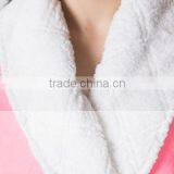 Pretty Girl New Design Coral Fleece Bathrobe thumbnail-4