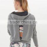 Girls Splicing Color Block Thick Warm Autumn Winter Hoodie thumbnail-6