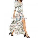 2017 High Waist One-piece Dress Big Pendulum Type Fashion Dress thumbnail-2