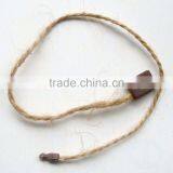 Hemp Flax String Tag Lock thumbnail-1