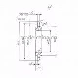 35BB19-5/8'' Bore 19 Tooth Idler Sprocket for 35-1 Roller Chain thumbnail-3