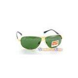 Ray-Ban RB3319-Gold Frame With Green thumbnail-1