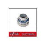 Flexible Conduit Fittings , Blue Or Yellow Color Straight Liquid Tight Connector thumbnail-1