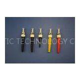 Singlemode Or Multimode ST Optical Fiber Connectors Assembly 0.2dB 125um For CATV