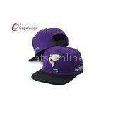 Cartoon 3D Embroidery Childrens Baseball Caps With Plastic Snap Closure thumbnail-1