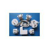 5-in-1 Chargers and Cables, Suitable for IPhones, IPads, IPods With EU/AU/UK Plug thumbnail-1