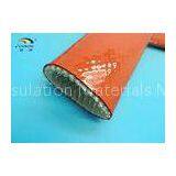 Heat Resistant Fireproof Sleeve for Steels Rust Red 1650 High Temperature