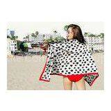 Five-pointed Star Patterned Microfiber Beach Towels Customized Machine Washing