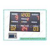 Wireless RF Console College Sports Scoreboard For Basketball , Gymnasium Scoreboard