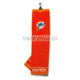 Golf Sport Rally Towel,deluxe Hemmed Hand Cotton Towel, Conner Grommet and Hook Towel, thumbnail-5