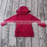 2016 Yawoo Red Cotton Boutique Winter Cardigan Wholesale Children Clothing Usa thumbnail-4