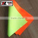 Wholesale tc Cotton Polyester High Tear Strength EN20471 Fluorescent Orange Textile Fabric for Protective Workwear thumbnail-3