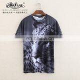 2017 Peijiaxin Latest Design Casual Style Boys Full Animal Printed 3D T-shirt