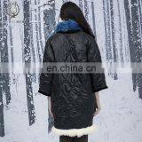 Nifty Style Lamb And Mink Fur Coat Reversible Female Multicolored Mix Different Fur Jacket Real Fur Down Overcoat thumbnail-6