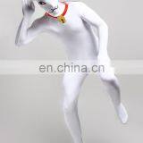 Full Body Tiger Stripes Lycra Zentai Halloween Party Animal Print Cat Costume thumbnail-4