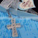 Blessed Events Blue Cross Keychain Religious Favors thumbnail-1