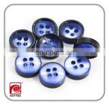 18L 20L Classic Pearl Resin/Ployester Shirt Button Has White, Yellow And Blue Color thumbnail-4