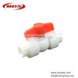 50mm Pvc Ppr Pipe Fitting Double Union Ball Valve White thumbnail-5