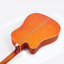 Acoustic Guitar 41 Inch Dreadnought Wholesale HS-4140 Caravan Music Basswood Guitar Export thumbnail-4