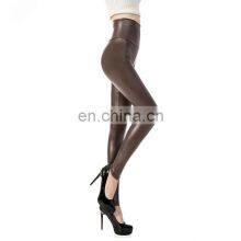 Women's Sexy Skinny Faux Leather High Waist Leggings Pants thumbnail-1