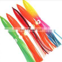 21cm 19g Luminous Fluorescent Deep Sea Fishing TPR Artificiais Octopus Bait Pesca thumbnail-1