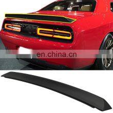 Spoiler Dell'ala Posteriore Honghang Carbon Car Fiber ABS Spoiler Rear Wing Spoiler For Dodge Challenger 2008 2010 2017 thumbnail-3