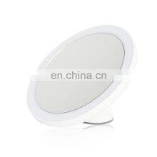 2 in 1 Usb Charge Round LED Light Makeup Mirror Wall Mounted 5x Magnifying Mirror Suction Bathroom Mirror thumbnail-1
